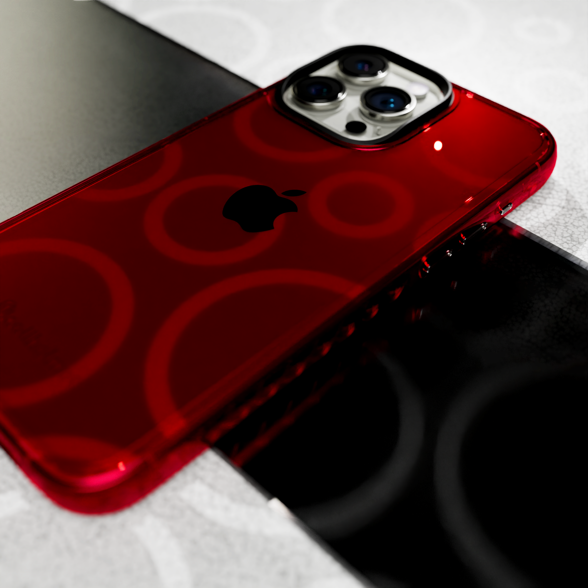 Slim TPU Case for Apple iPhone 15 Plus | Scarlet Red | Altitude Series